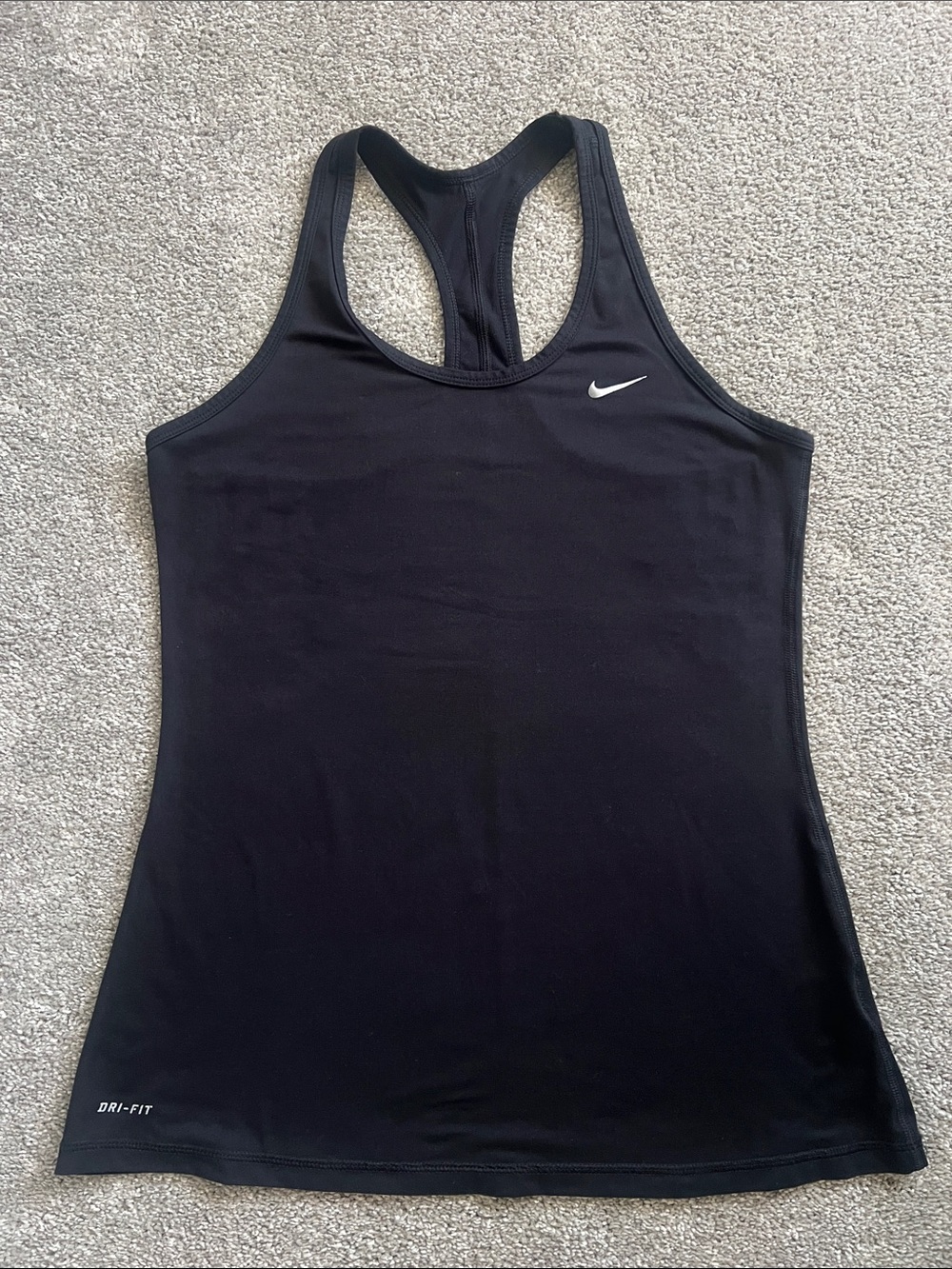 Nike Black Racerback Dri-FIT Tank Top